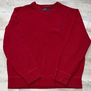 Polo by Ralph Lauren Men's Crimson Crewneck Sweater Size L